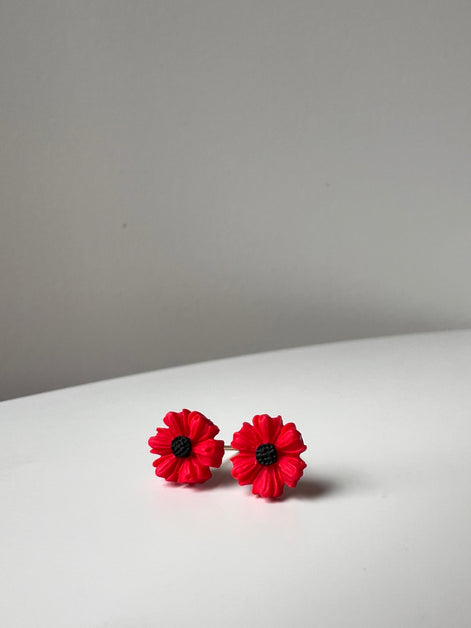 Auskarai "Mini Aguonos"